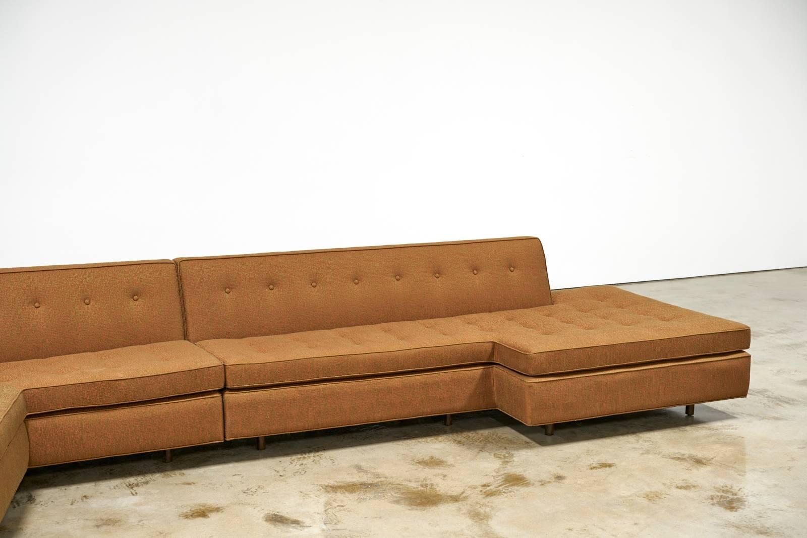 Mid-Century Modern Harvey Probber Two-Piece Sectional Sofa circa 1960s