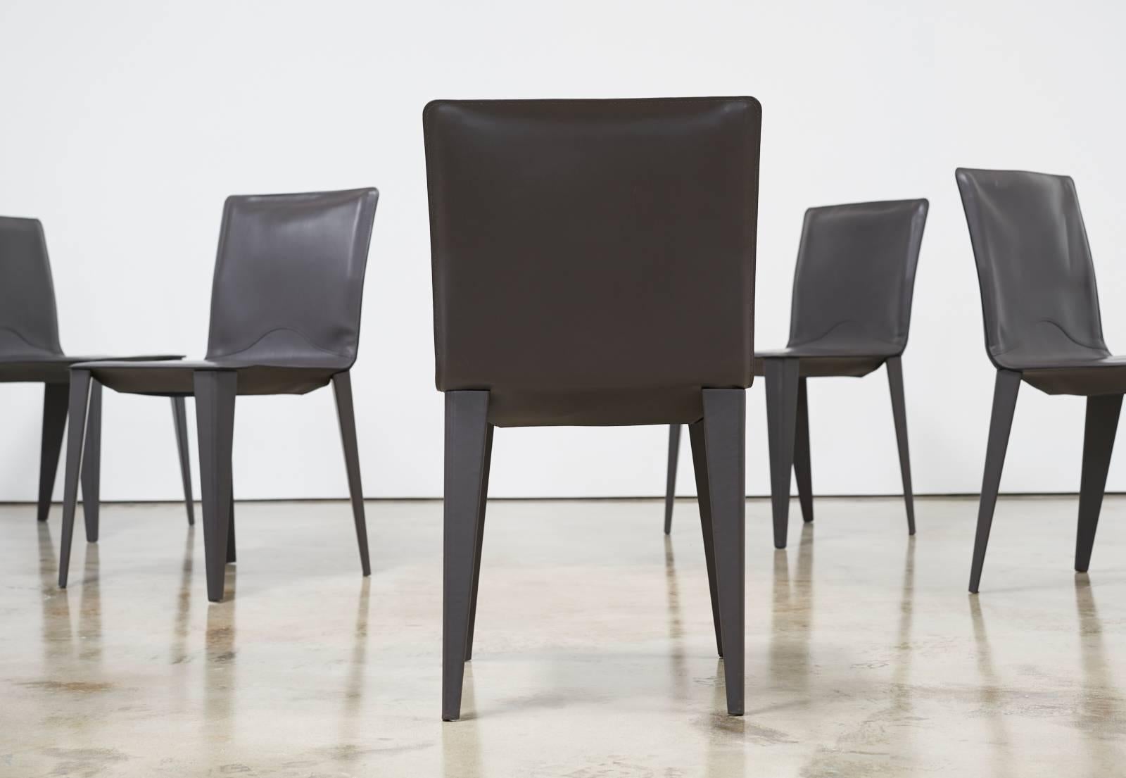 matteo grassi leather chairs