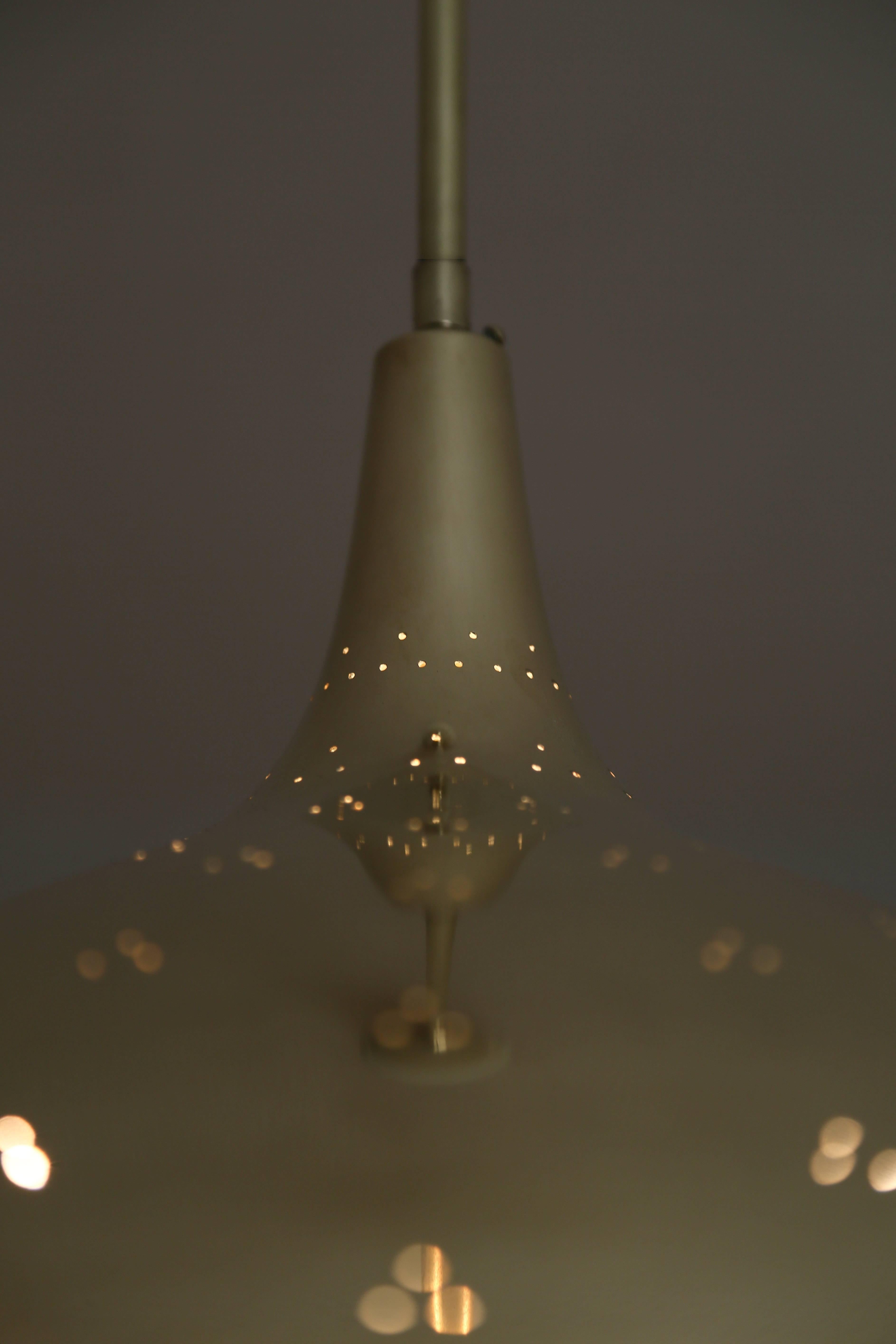 Paavo Tynell Ceiling Light, Model J1965 by Taito, 1940s 1