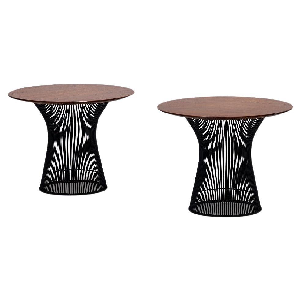 Tables d'appoint Warren Platner pour Knoll en vente