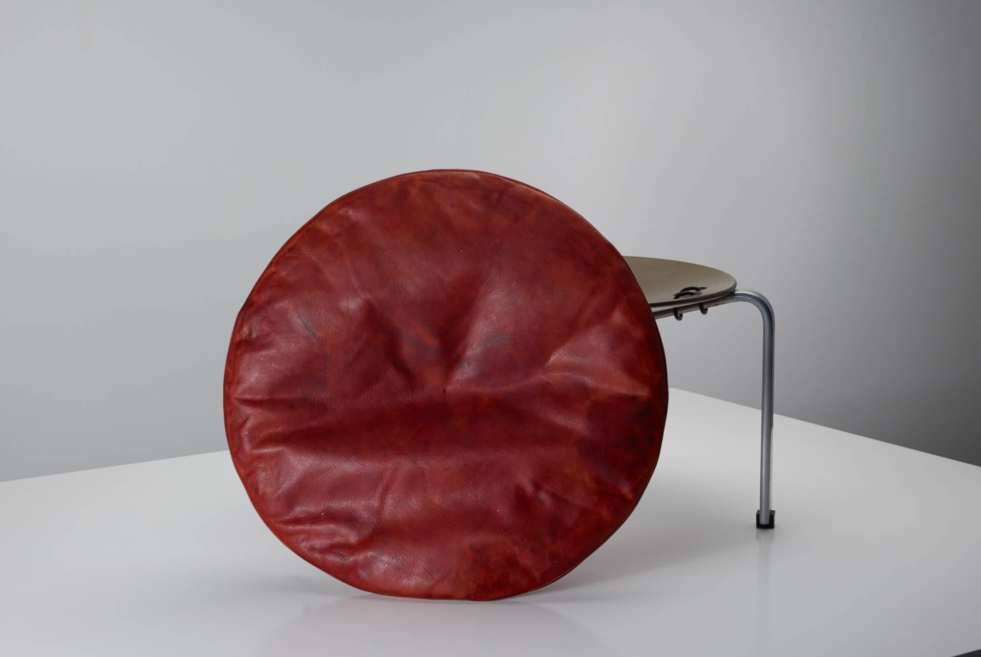 Danese Sgabello Poul Kjærholm PK 33 per E. Kold Christensen, condizioni originali, 1959 in vendita