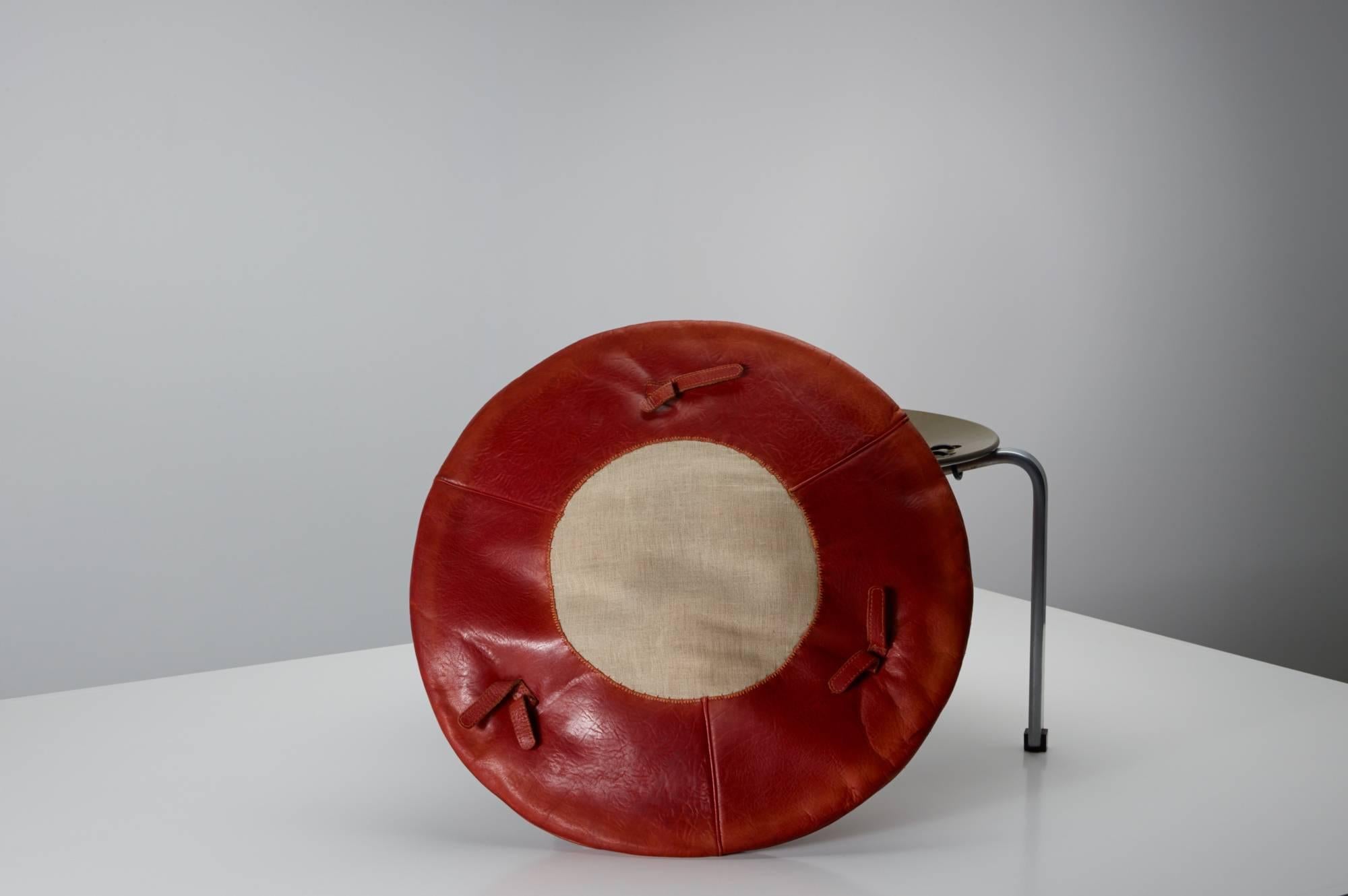 Sgabello Poul Kjærholm PK 33 per E. Kold Christensen, condizioni originali, 1959 In condizioni buone in vendita a Amarillo, TX