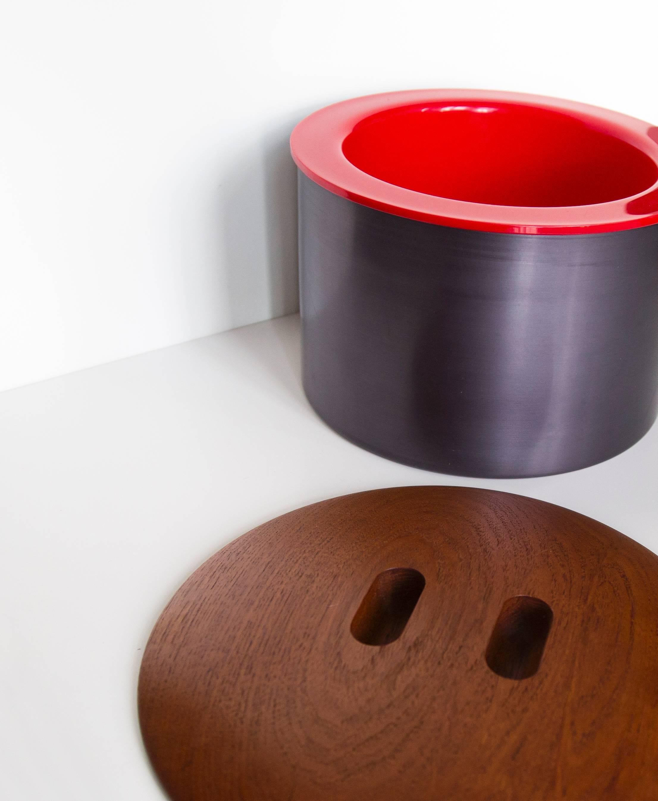 Finn Juhl Teak Ice Bucket, 1958 1