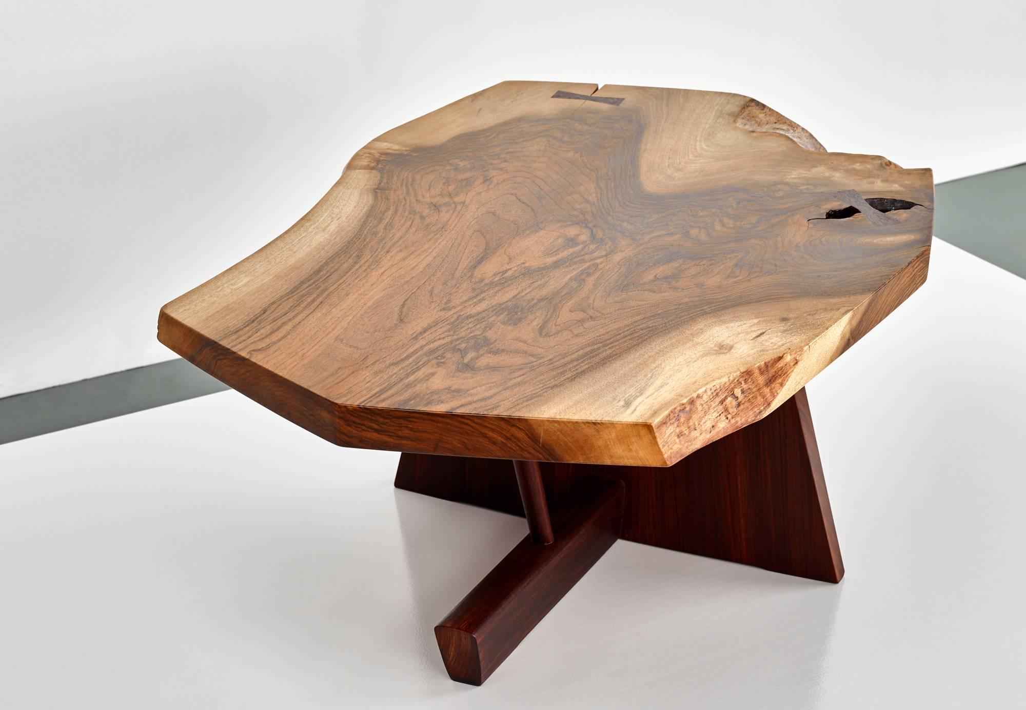 20th Century George Nakashima Minguren II Coffee Table Rosewood, 1978