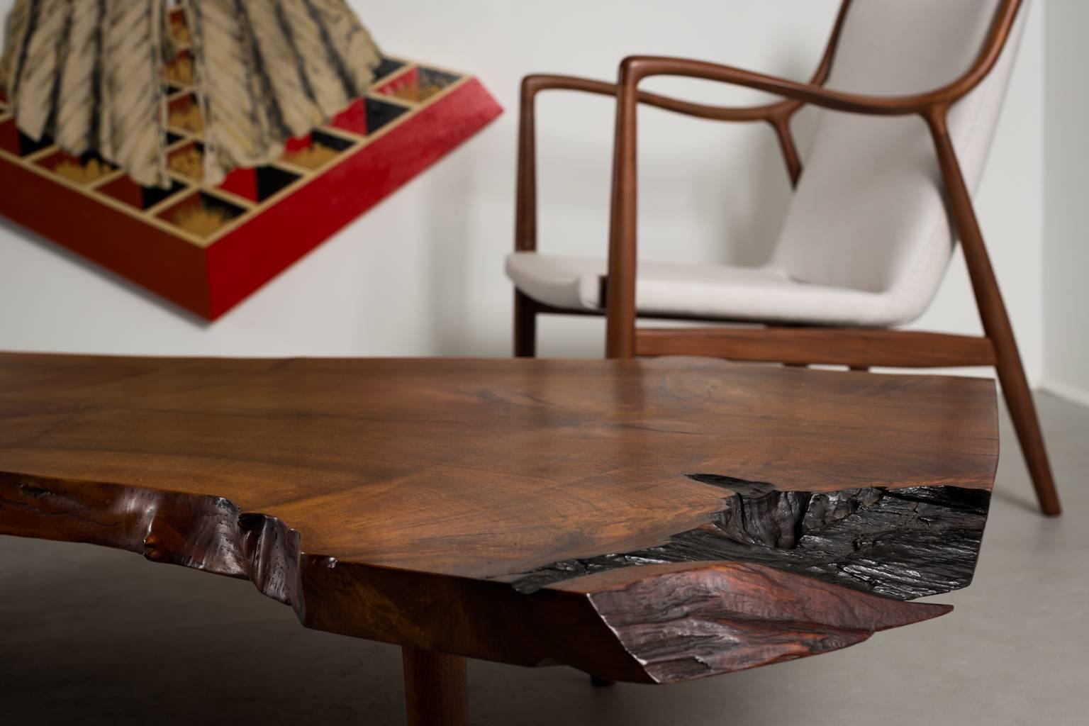 American George Nakashima Coffee Table in Walnut, 1960s