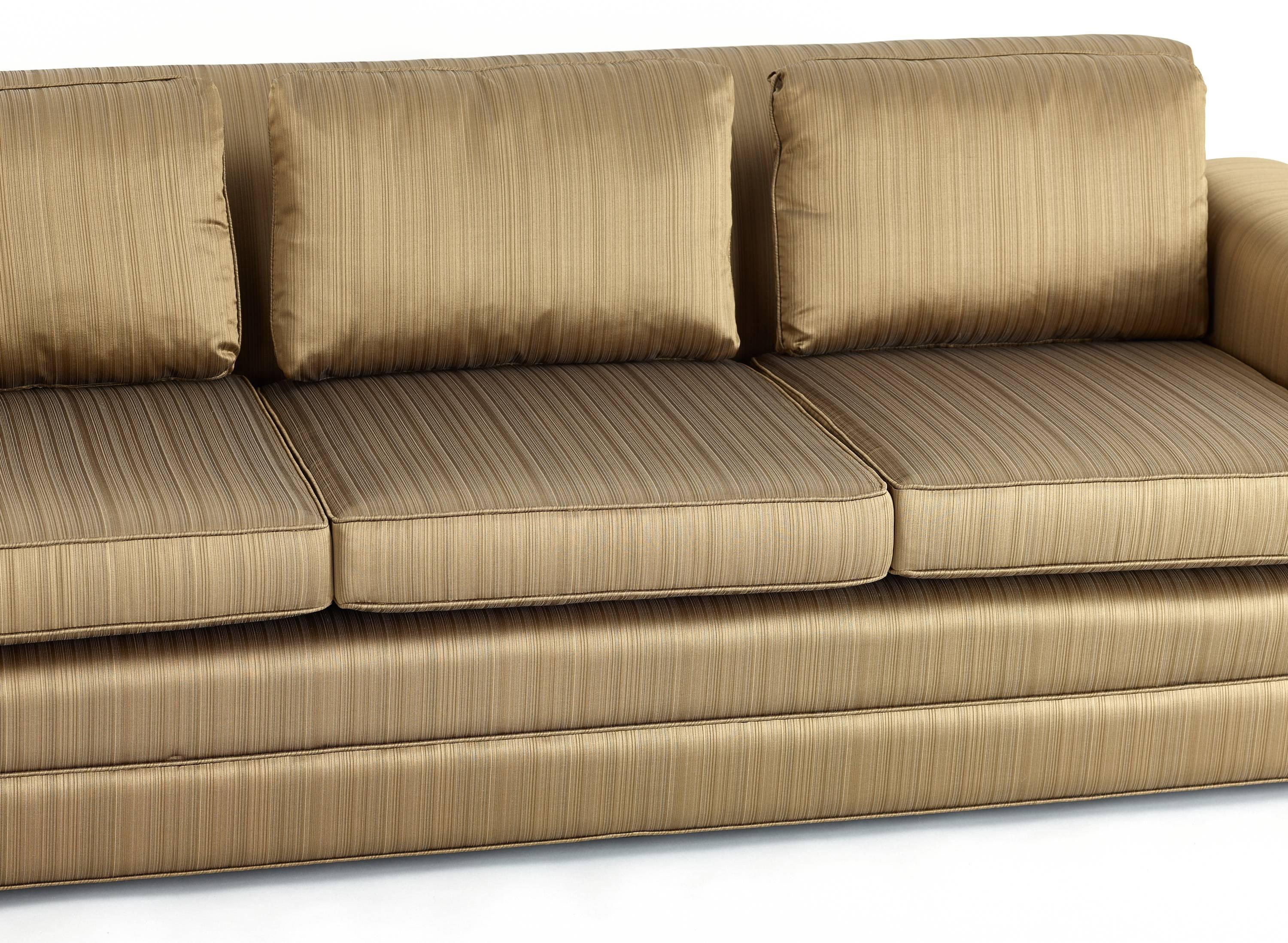 Paul Frankl Custom Sofa, 1940s, Pair Available For Sale 1