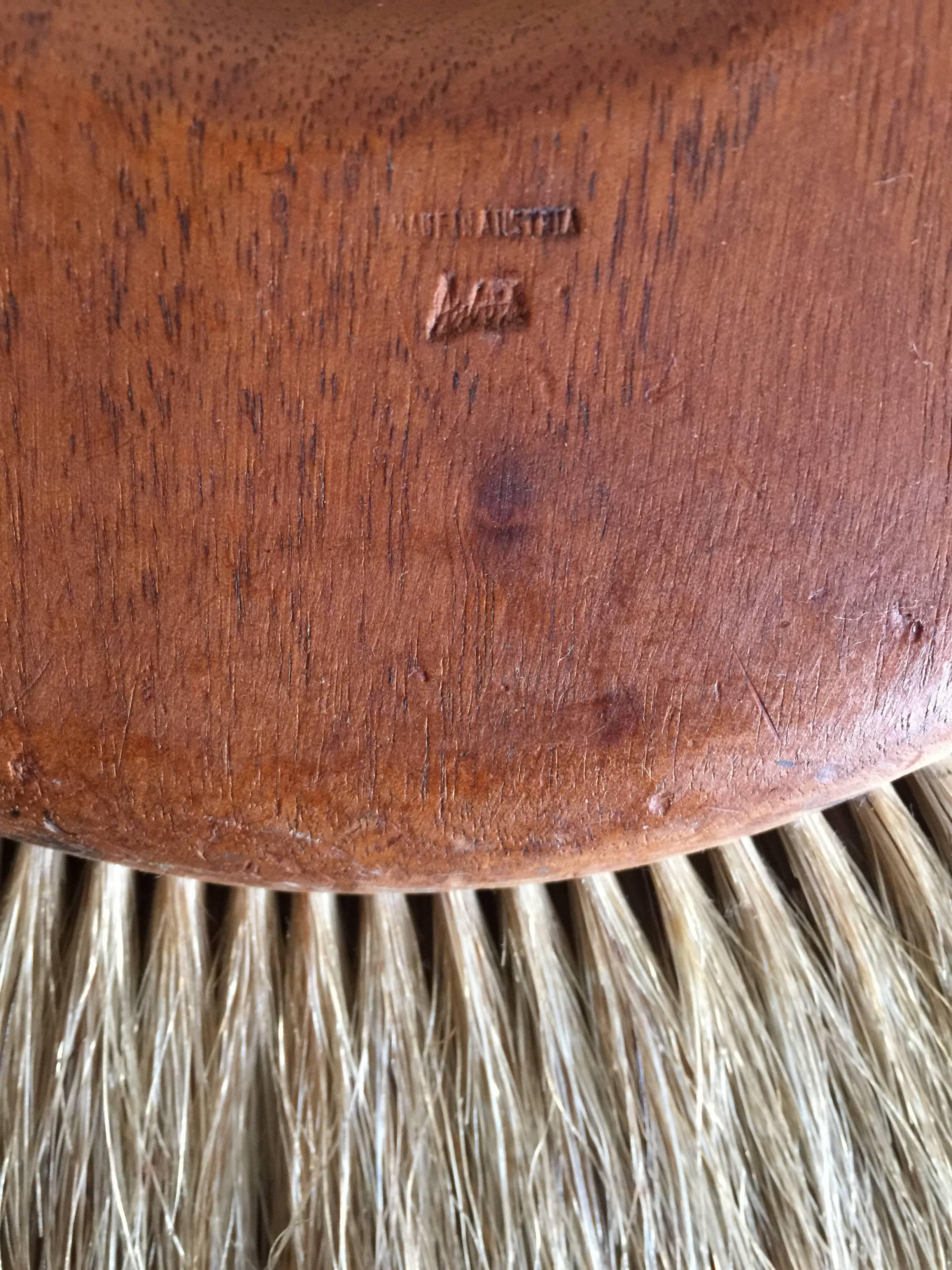 Walnut Carl Auböck II Dusting or Clothing Brush, 1950s