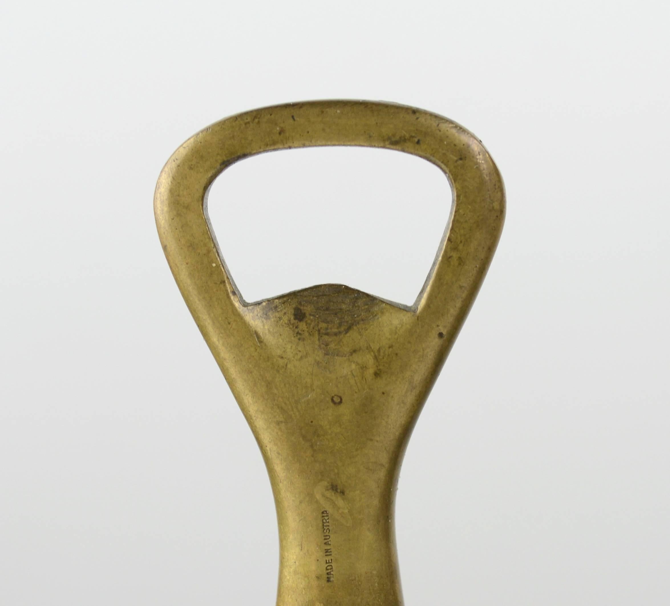 Carl Auböck Hand Bottle Opener, No. 4224 In Excellent Condition In Houston, TX