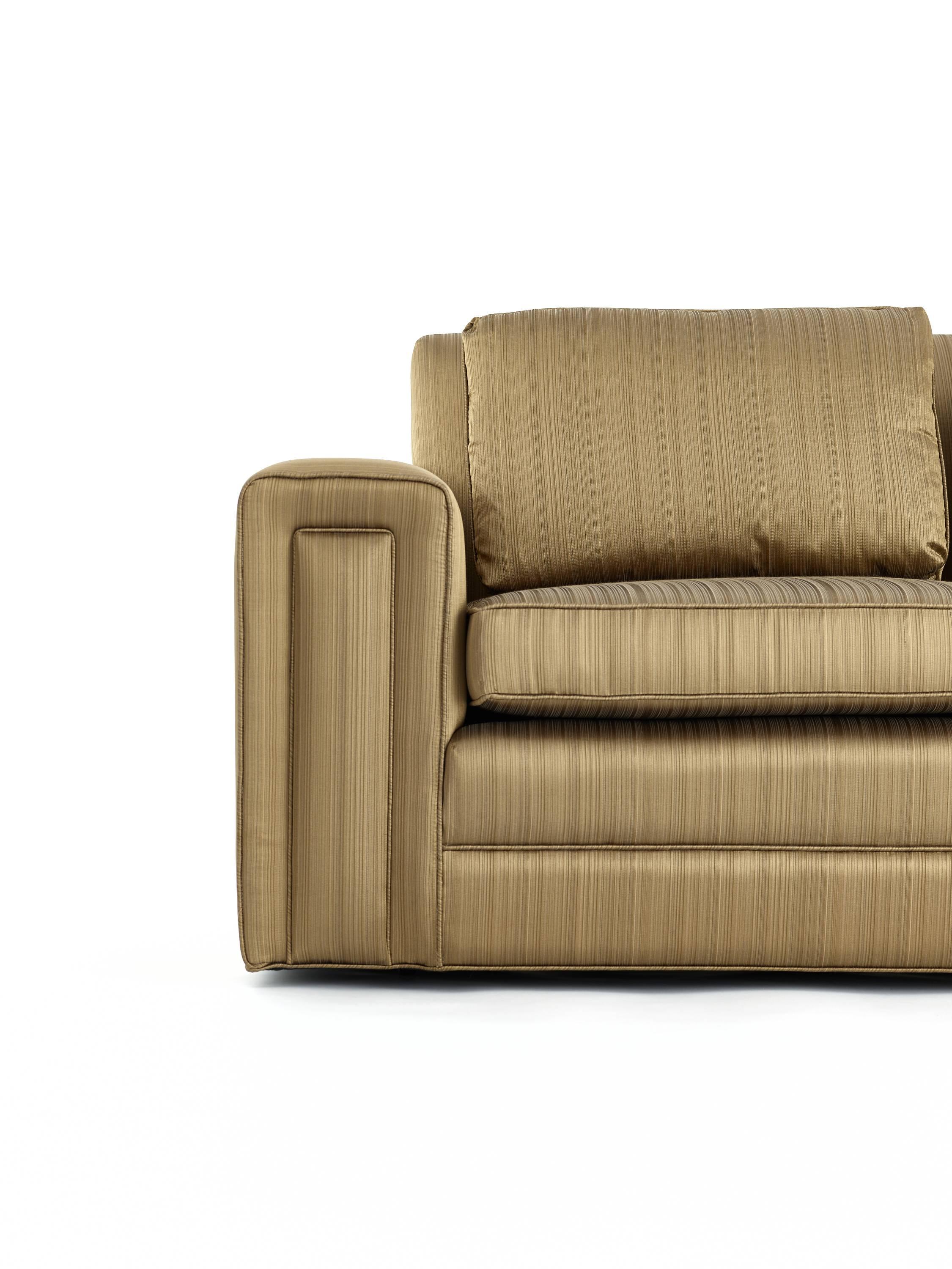American Paul Frankl Custom Sofa, Pair Available, 1940s For Sale