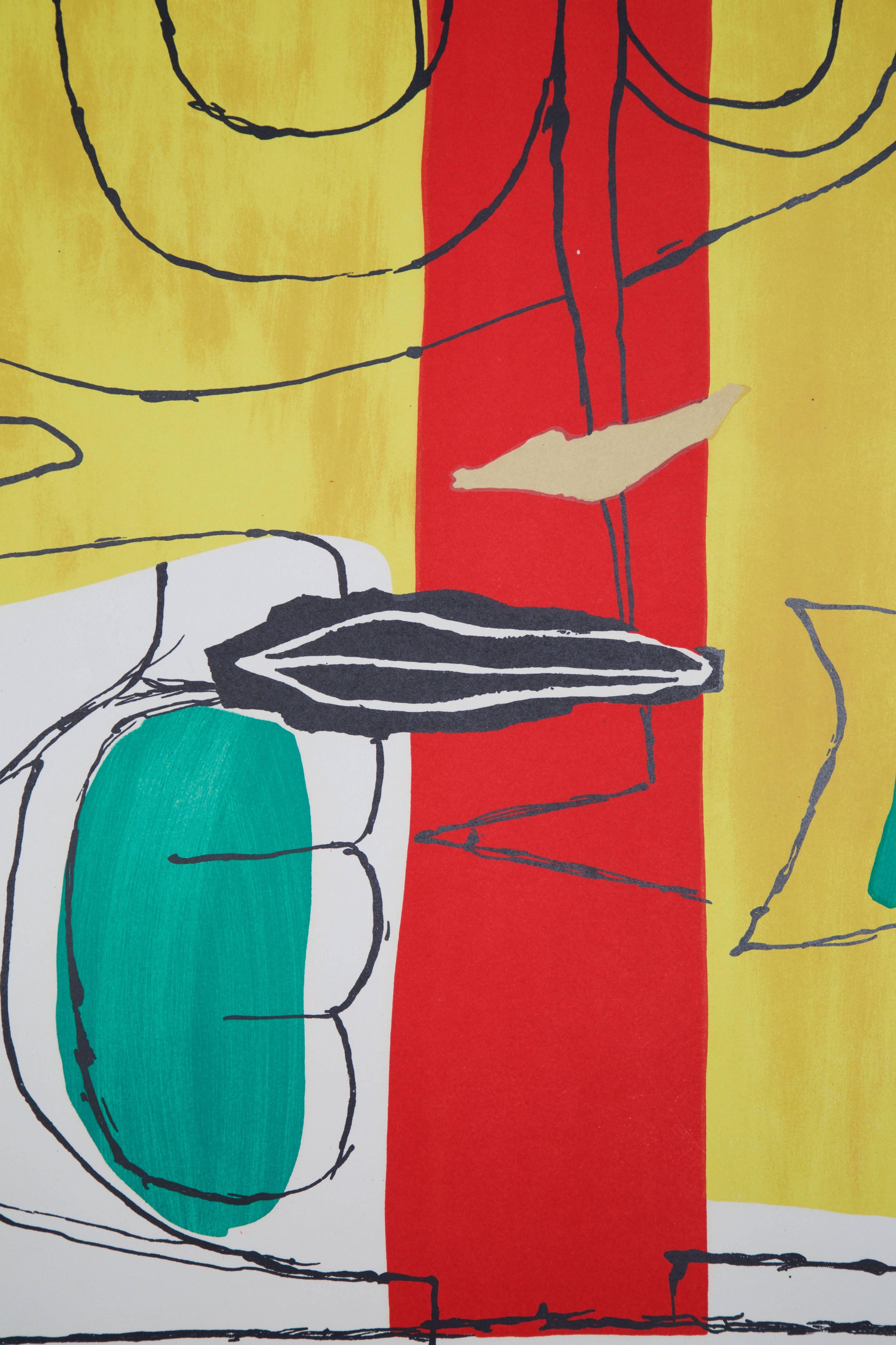 Le Corbusier Große Lithographie 