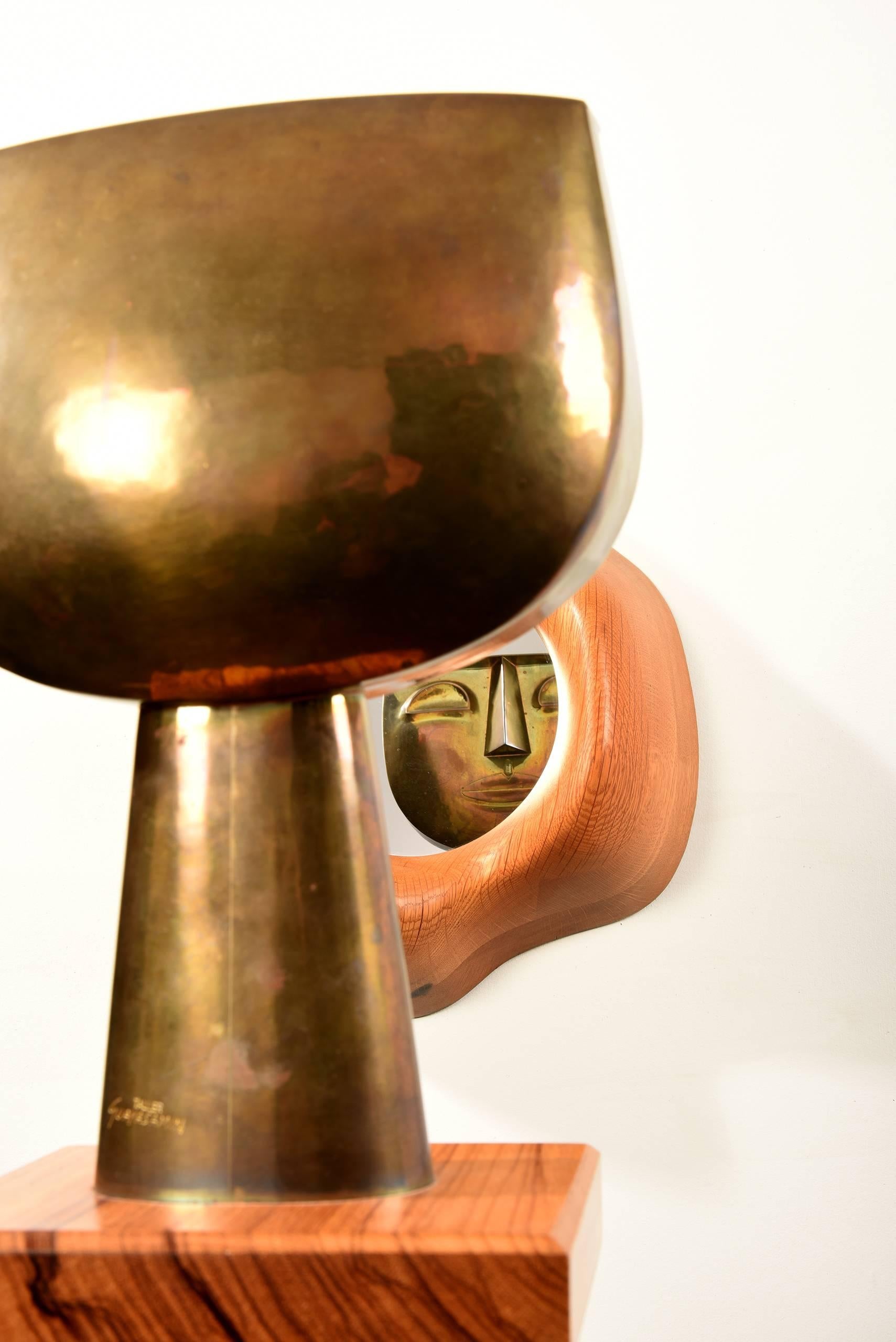 Wendell Castle Signed Biomorphic Mirror, 1975 1