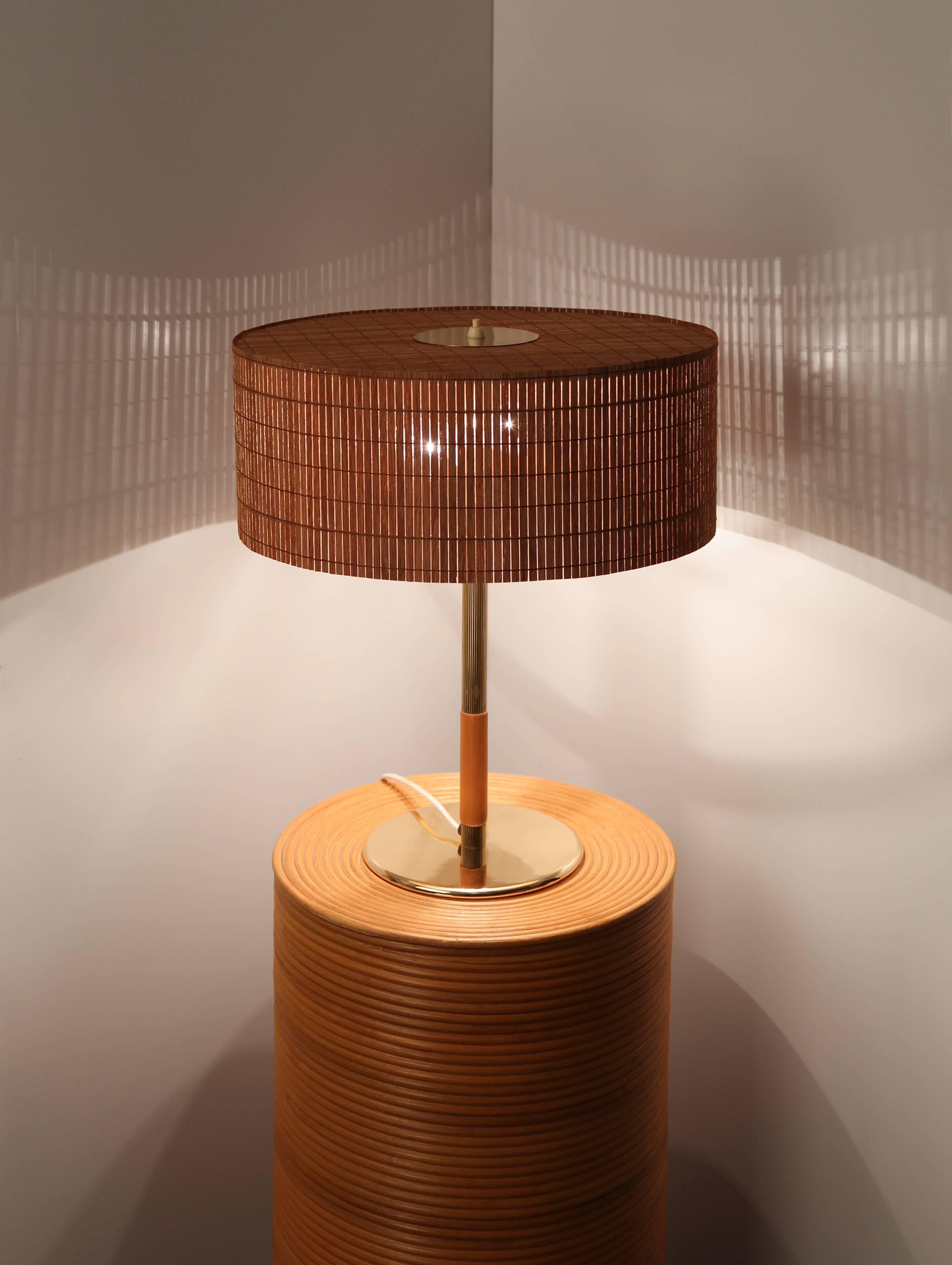 Scandinavian Modern Paavo Tynell Table Lamp, Model 9206, Taito Oy, Finland, 1940s