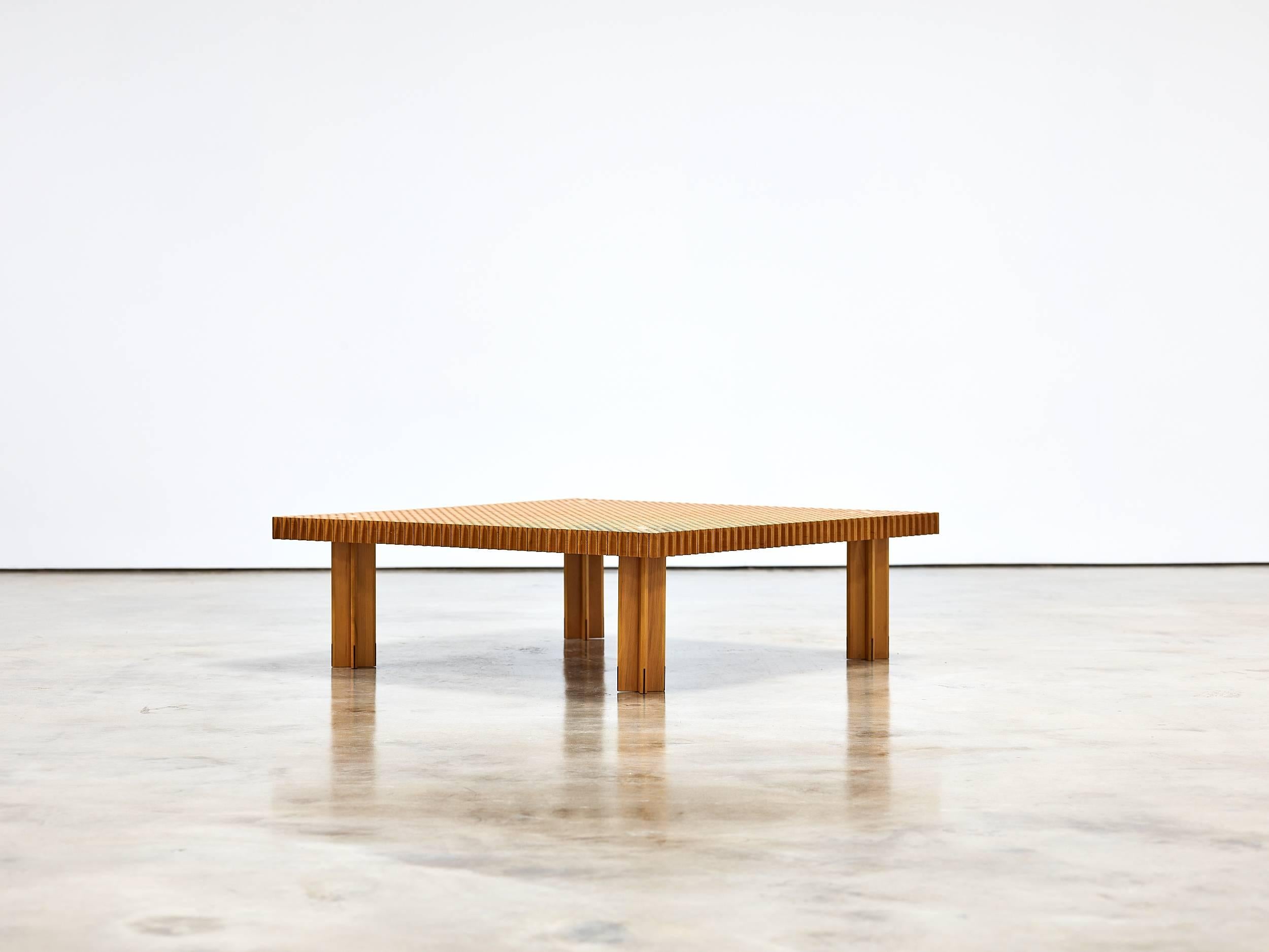 Mid-Century Modern Gianfranco Frattini Kyoto Coffee Table by Knoll, 1974