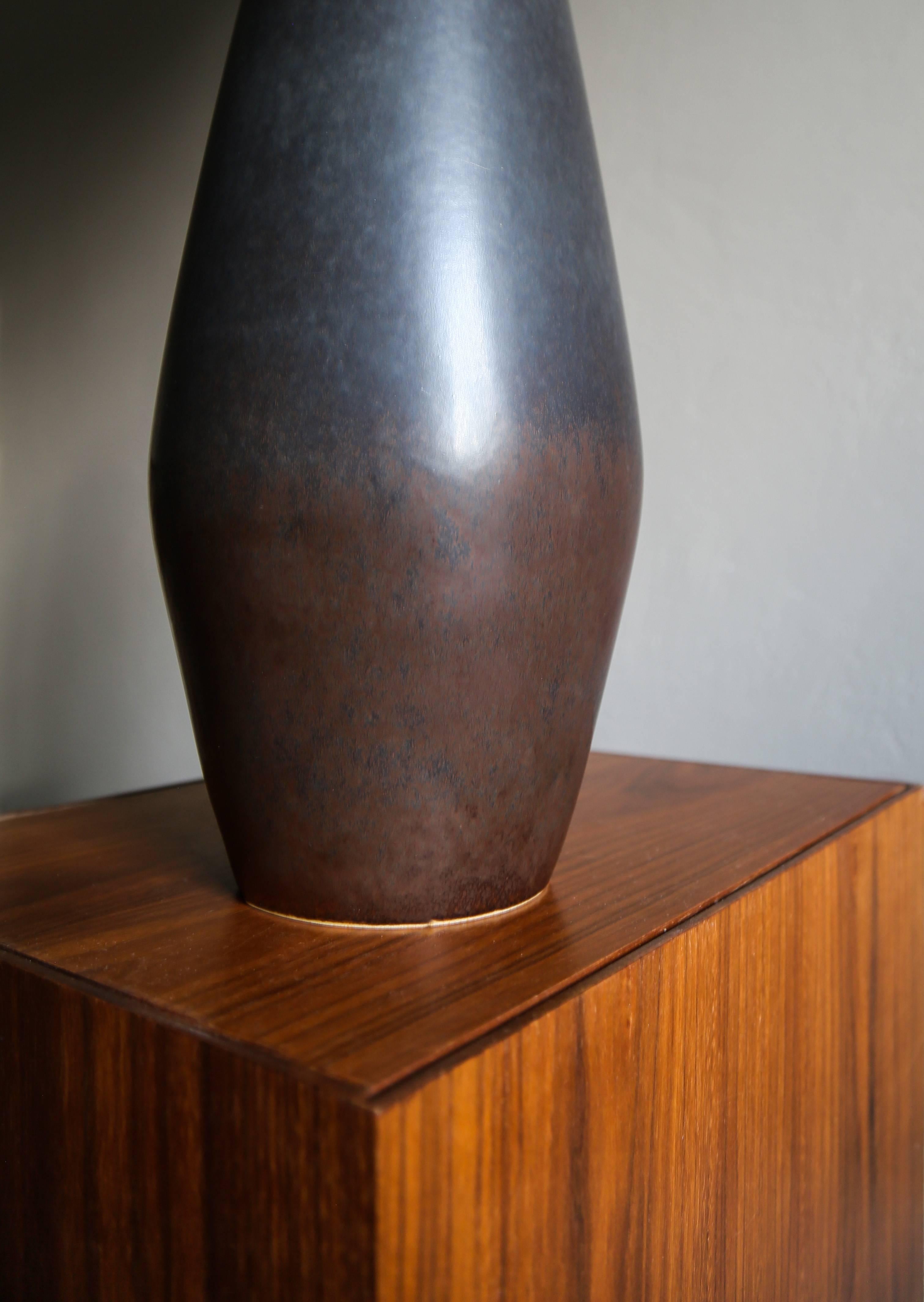 Mid-20th Century Gunnar Nylund Stoneware Vase by Rörstrand Ab, 1950s