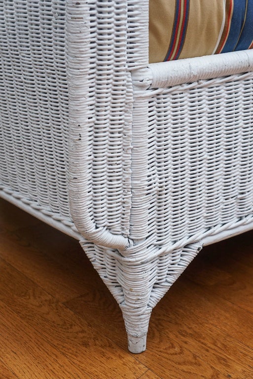 Antique Wicker Sofa 2