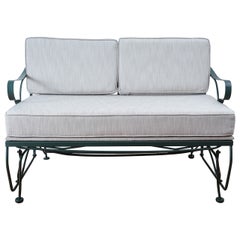 Retro Glider Loveseat