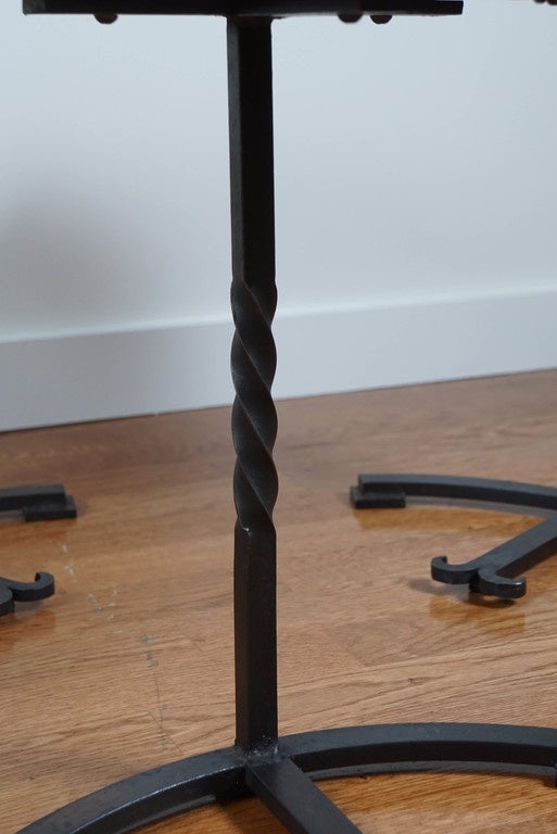Four-Part Circular Table For Sale 2