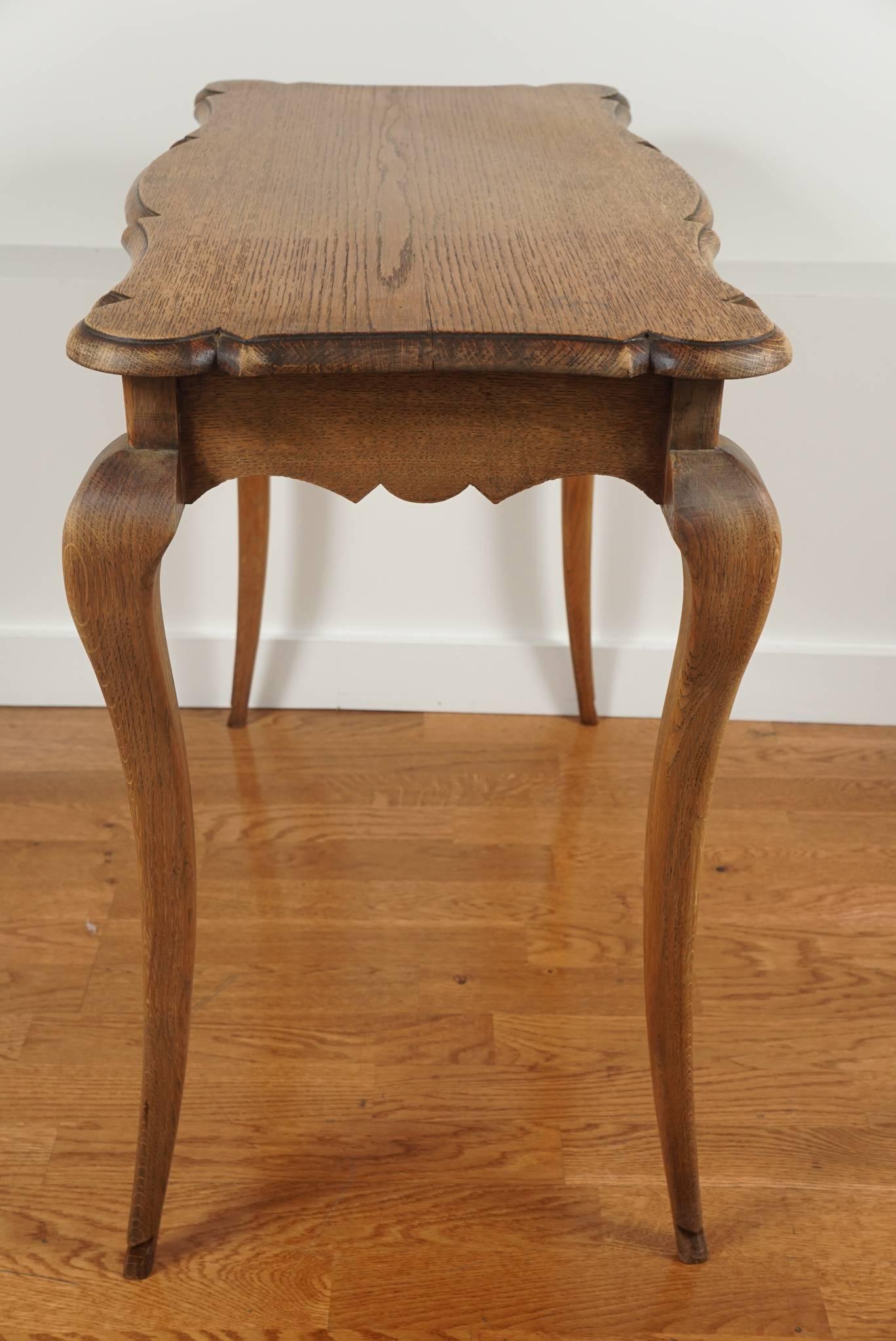 Wood Side Table In Good Condition For Sale In Hudson, NY