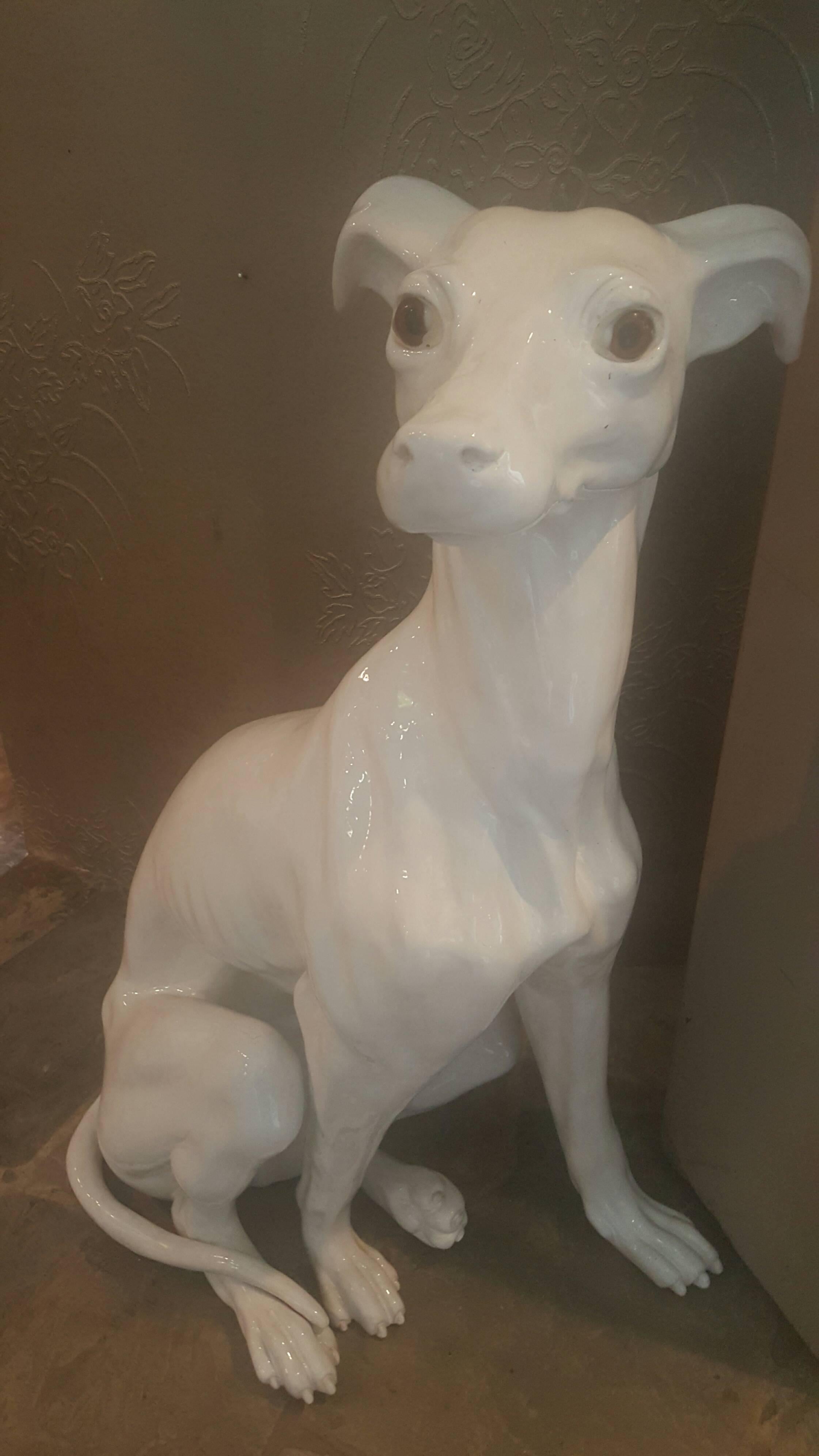 ceramic greyhound
