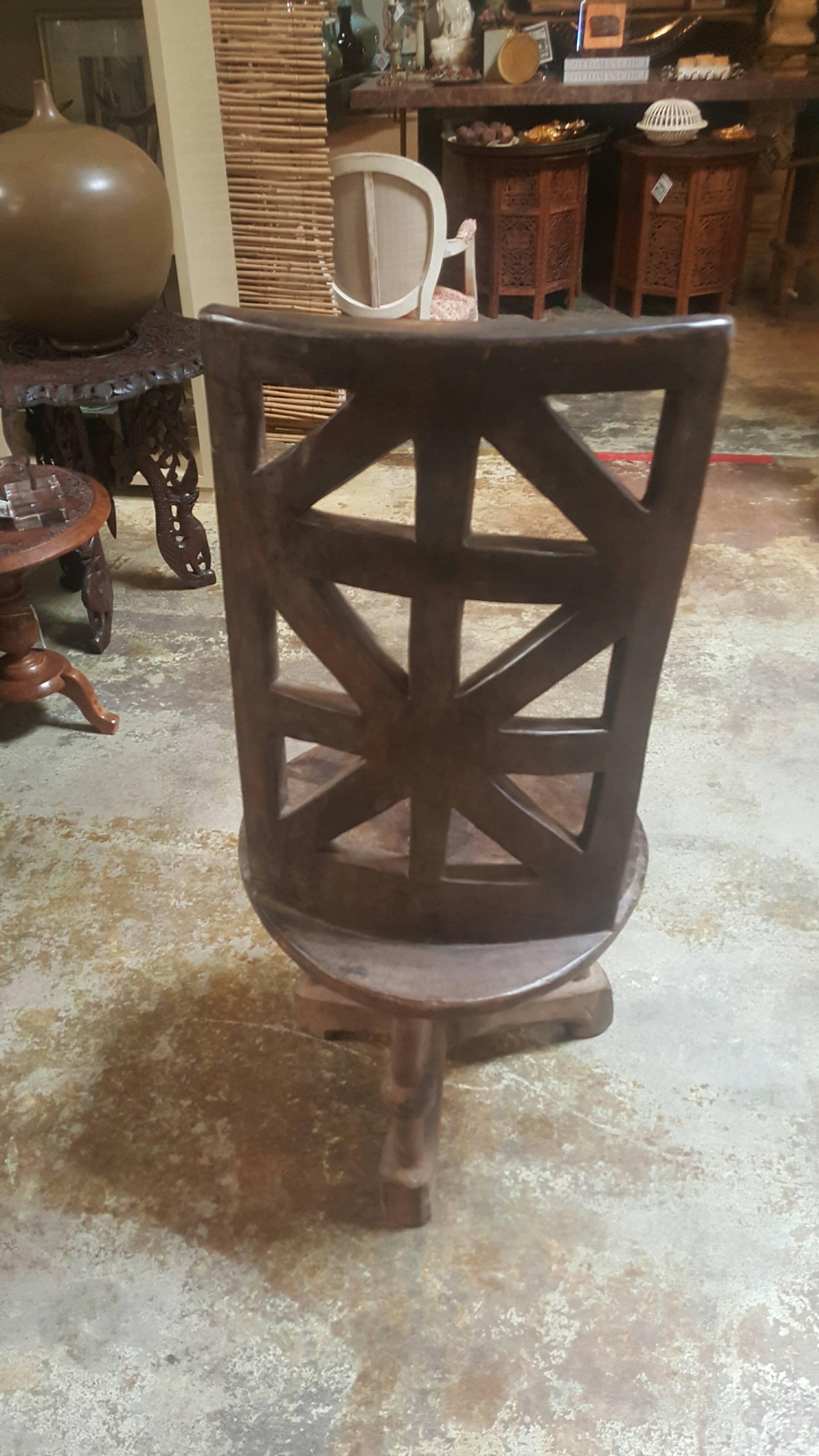 Tribal African Chair