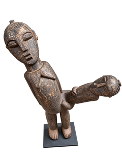 Early 20th Century Boukonfo Loba African Figural Sculpture