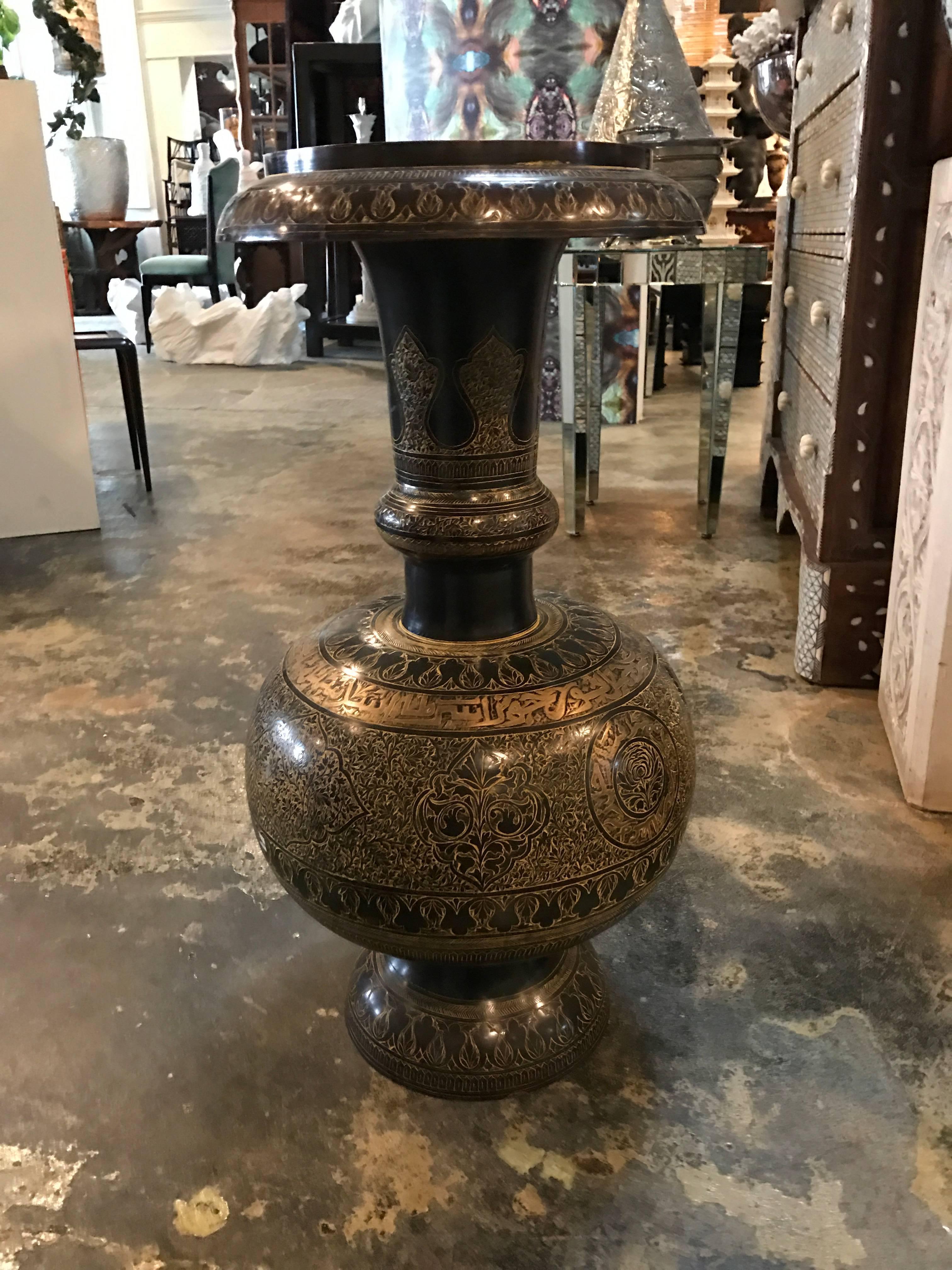 Moorish Old Moroccan Urn For Sale
