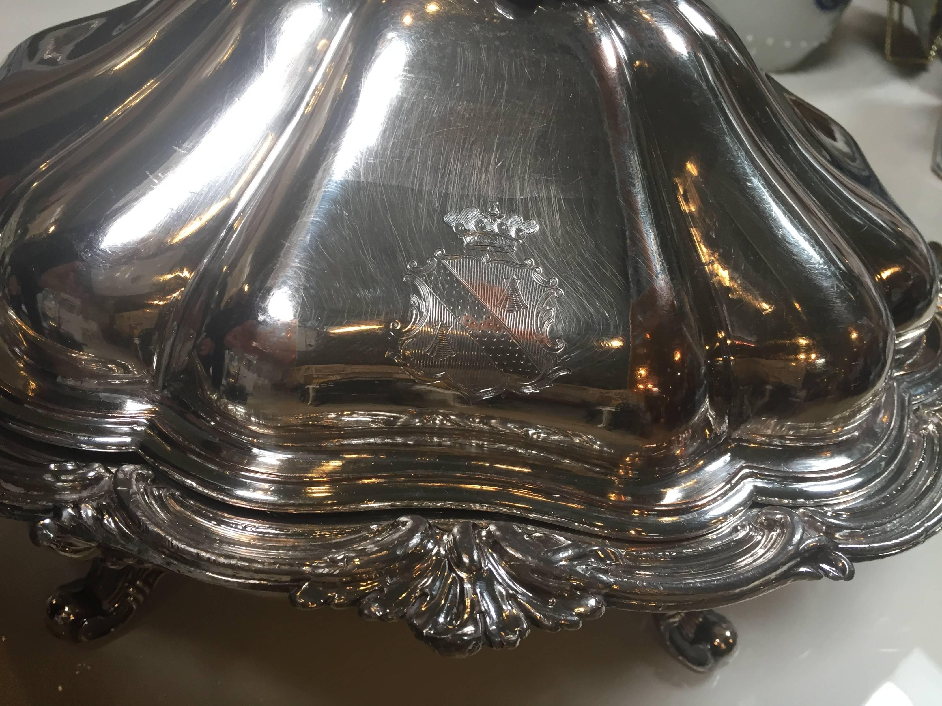 Georgian Silver Tureen, circa 1950s