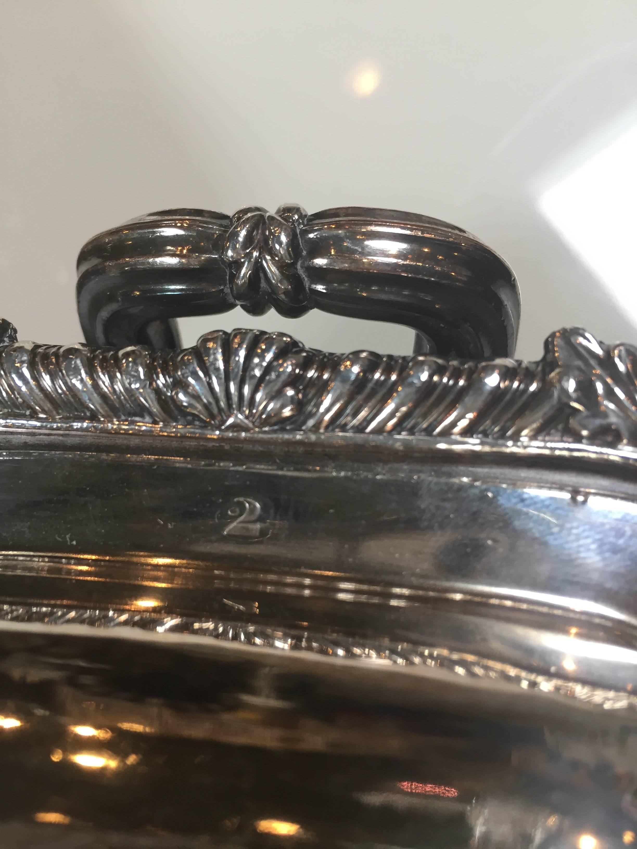 Georgian 19th Century Sterling Silver Serving Pieces