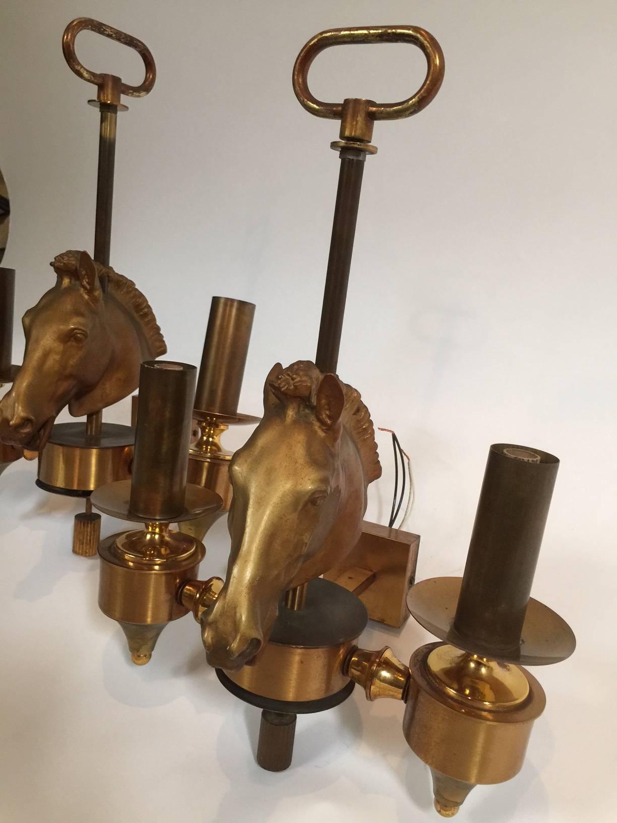 Maison Charles Cheval Sconces In Good Condition For Sale In Dallas, TX