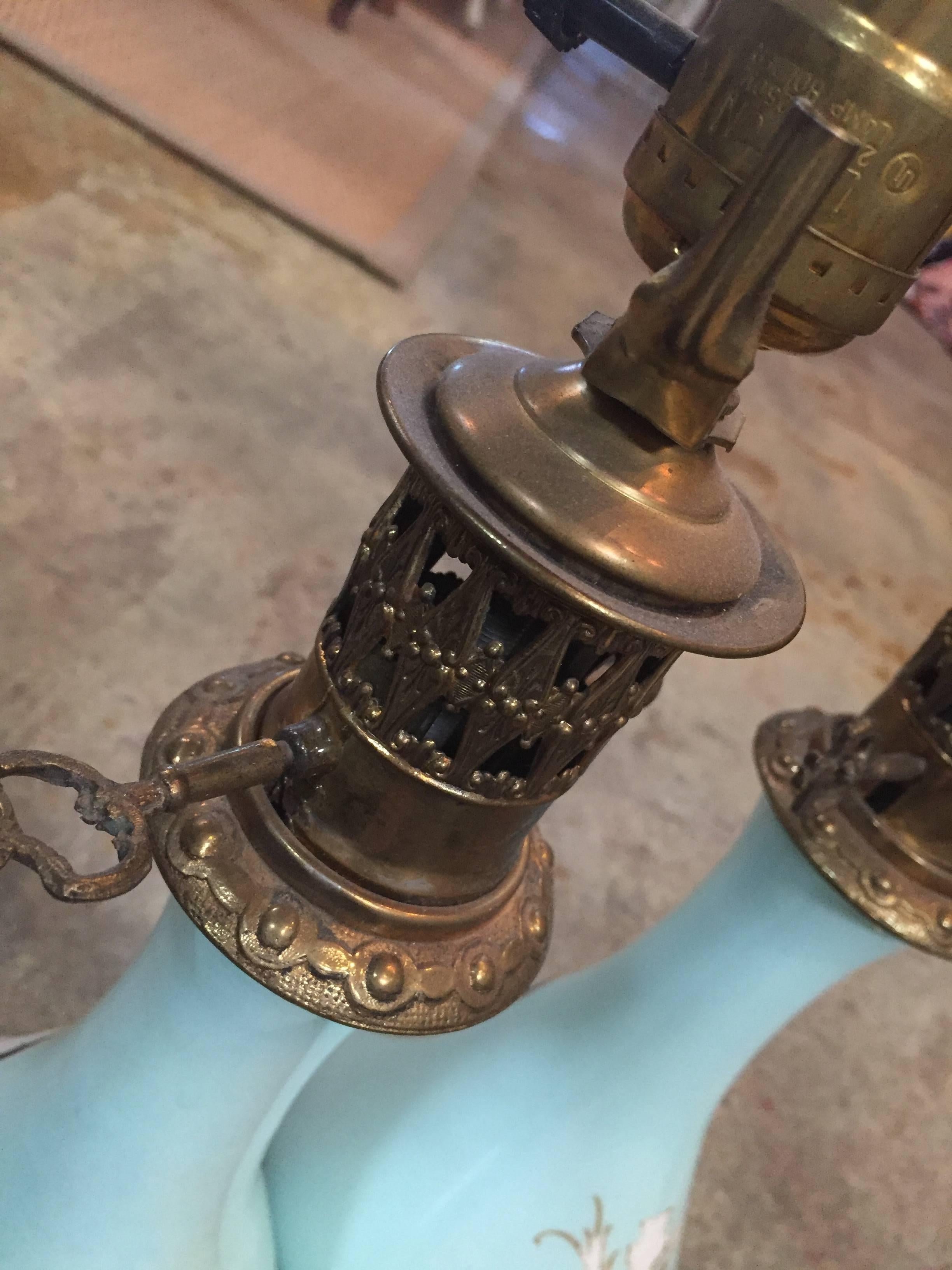 19th Century French Sultan Lamps In Good Condition For Sale In Dallas, TX