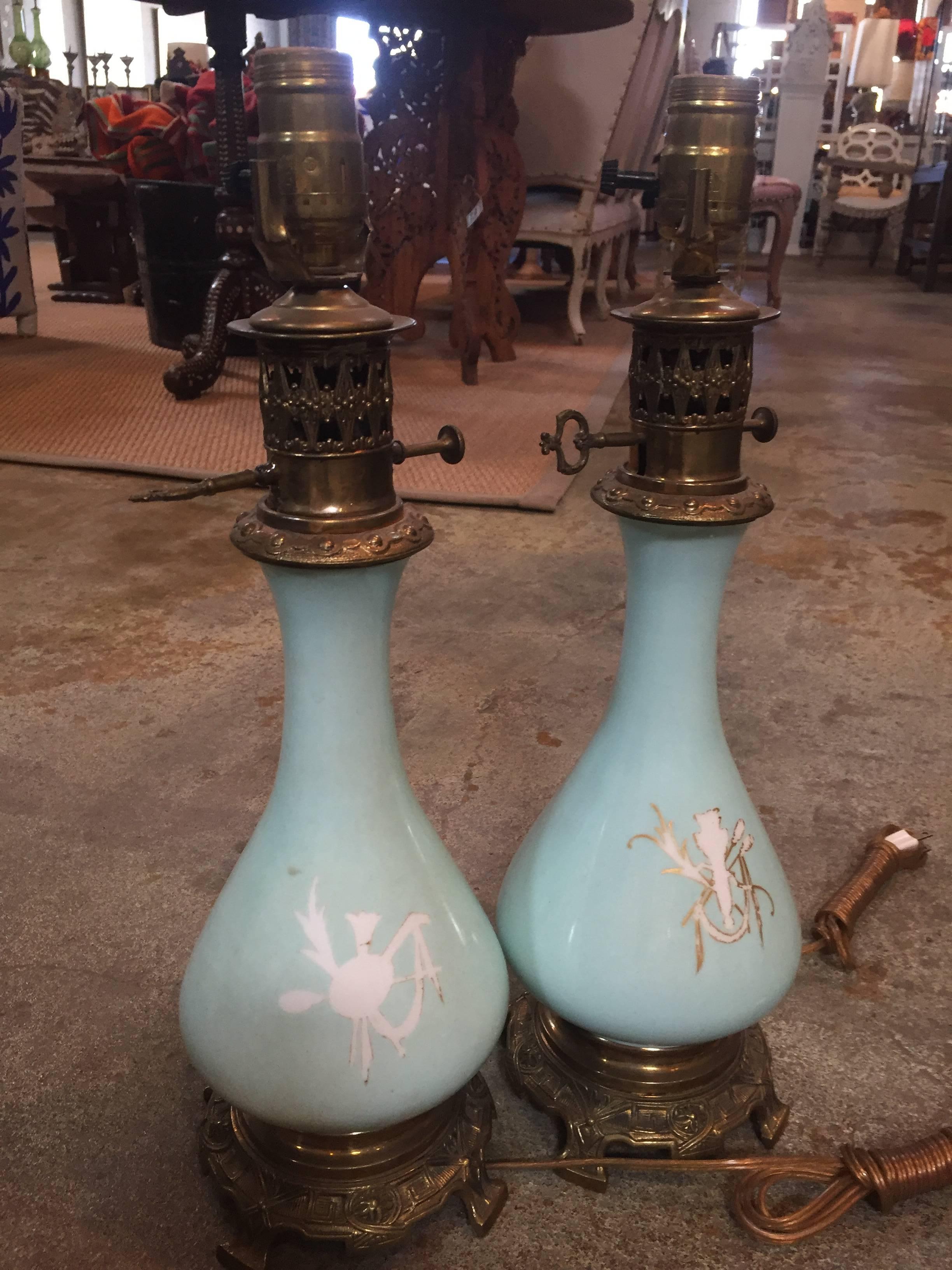 European 19th Century French Sultan Lamps For Sale