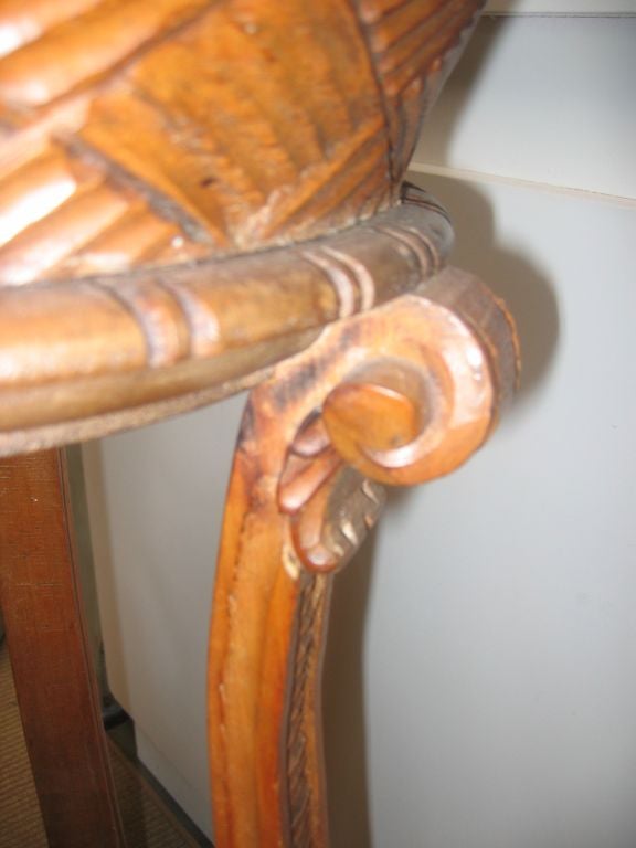 tall antique plant stand