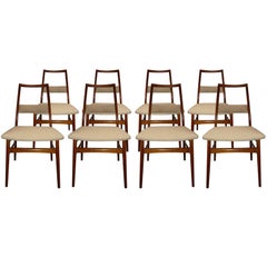 Eight Ponti Style Dining Chairs