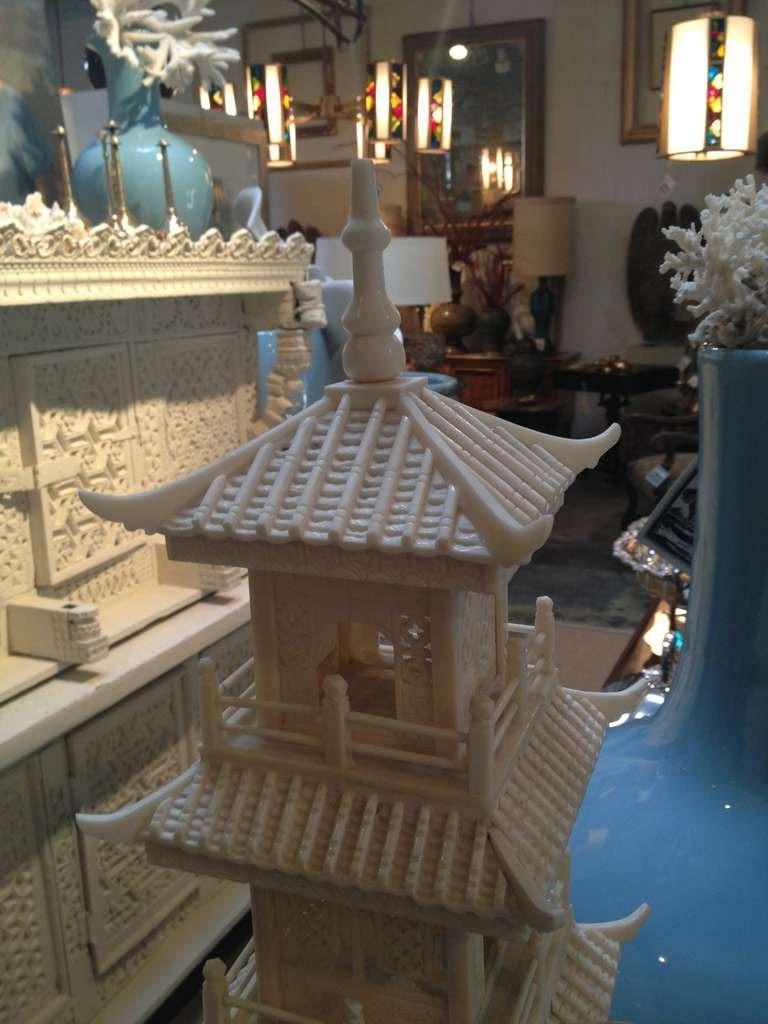 Japanese Bone Pagodas For Sale