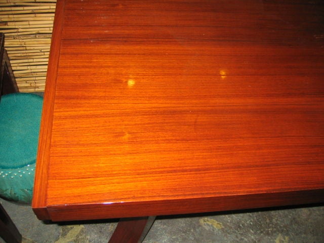 1940s Rosewood French Dining Table In Good Condition In Dallas, TX