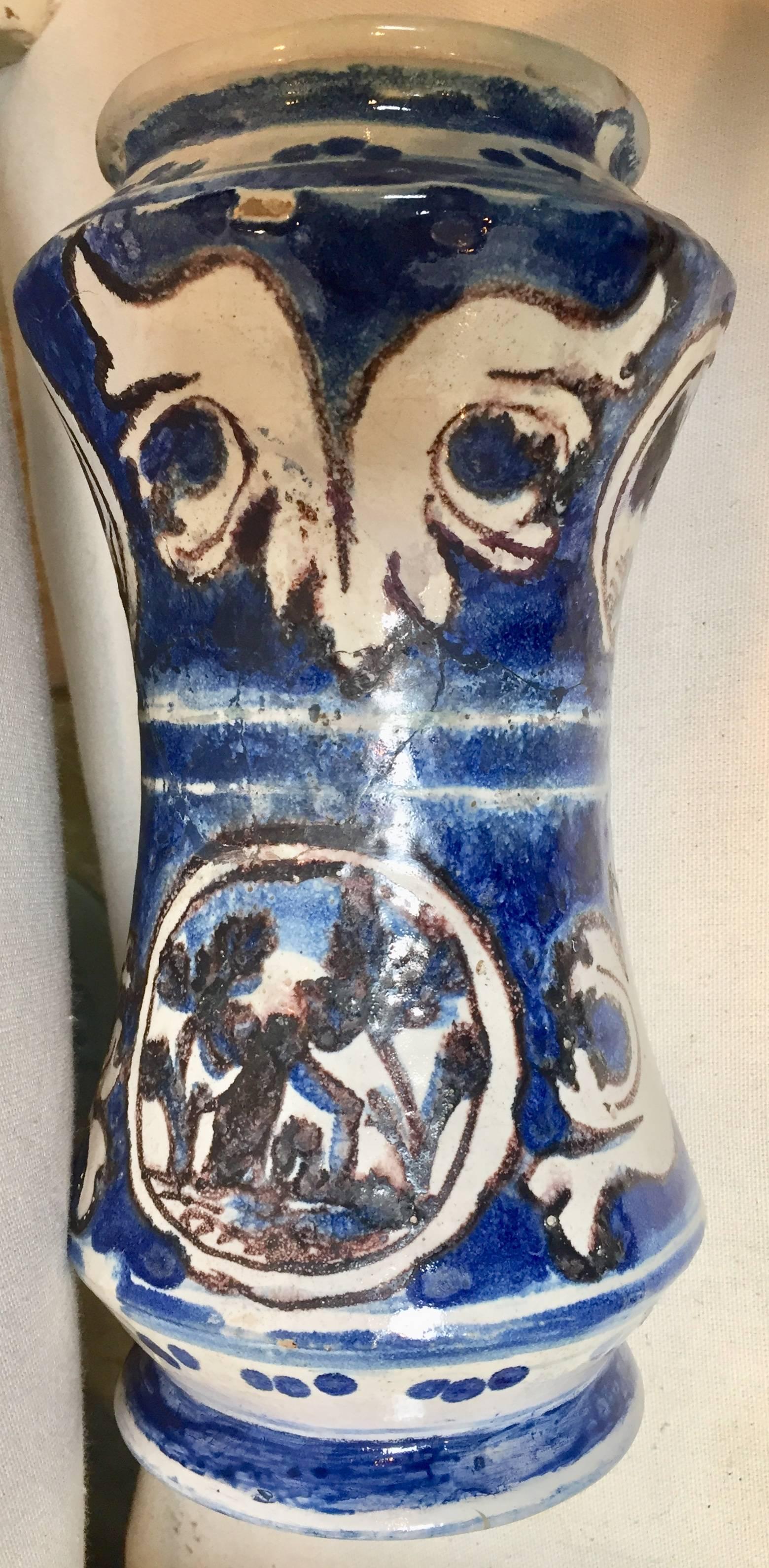 Spanish vase from 18th century.