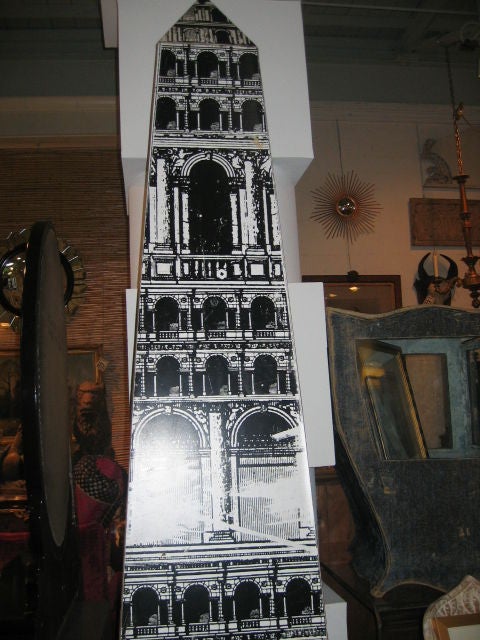 1940s Obelisk in the style of Piero Fornasetti In Good Condition In Dallas, TX