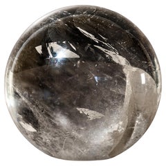 Sfera di quarzo naturale di grandi dimensioni di alta qualità
