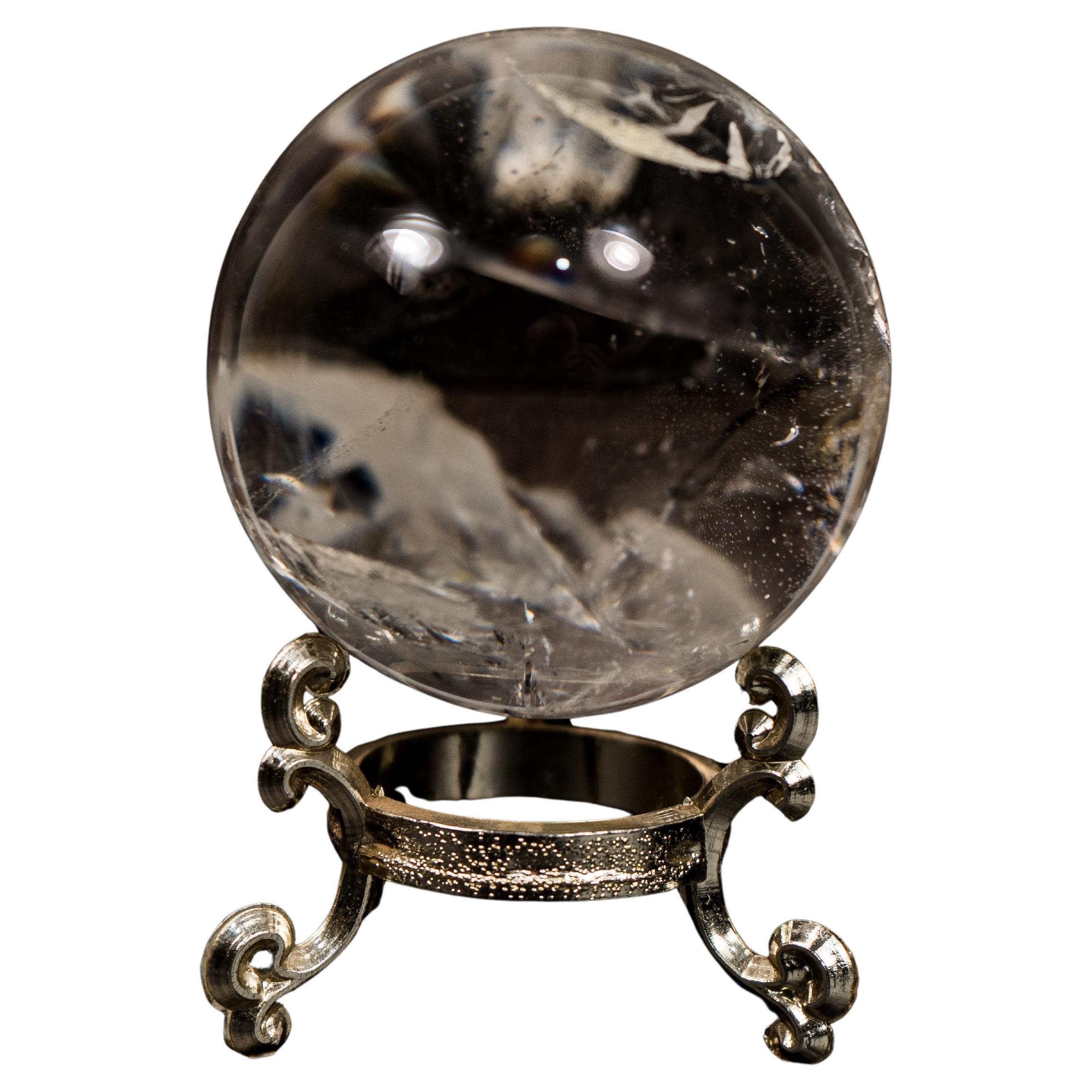 AAA Water-Clear Quartz Crystal Sphere