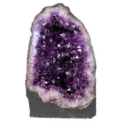Deep Purple Amethyst Cathedral Geode