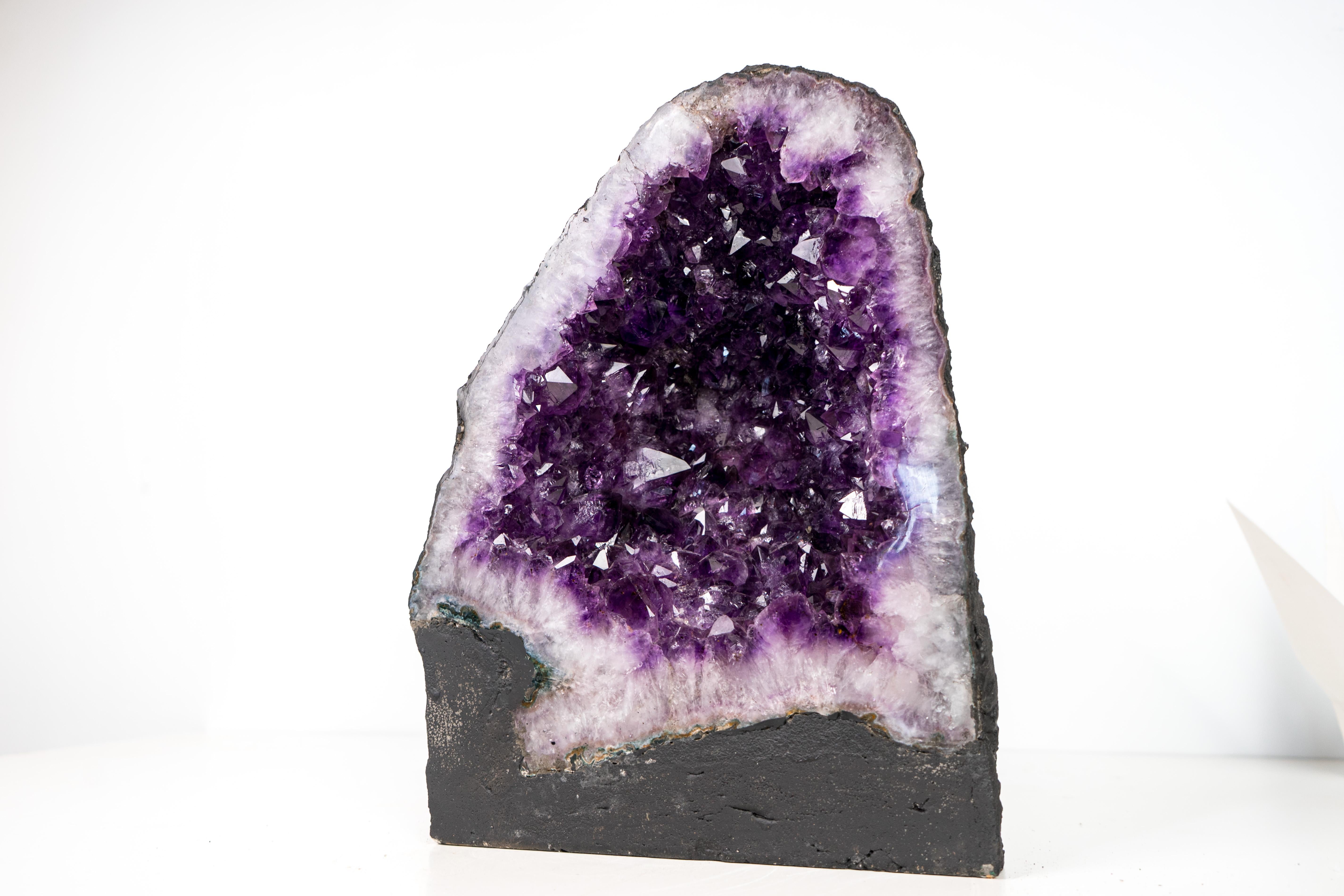 Geode cattedrale di ametista viola intenso In condizioni Nuovo in vendita a Ametista Do Sul, BR