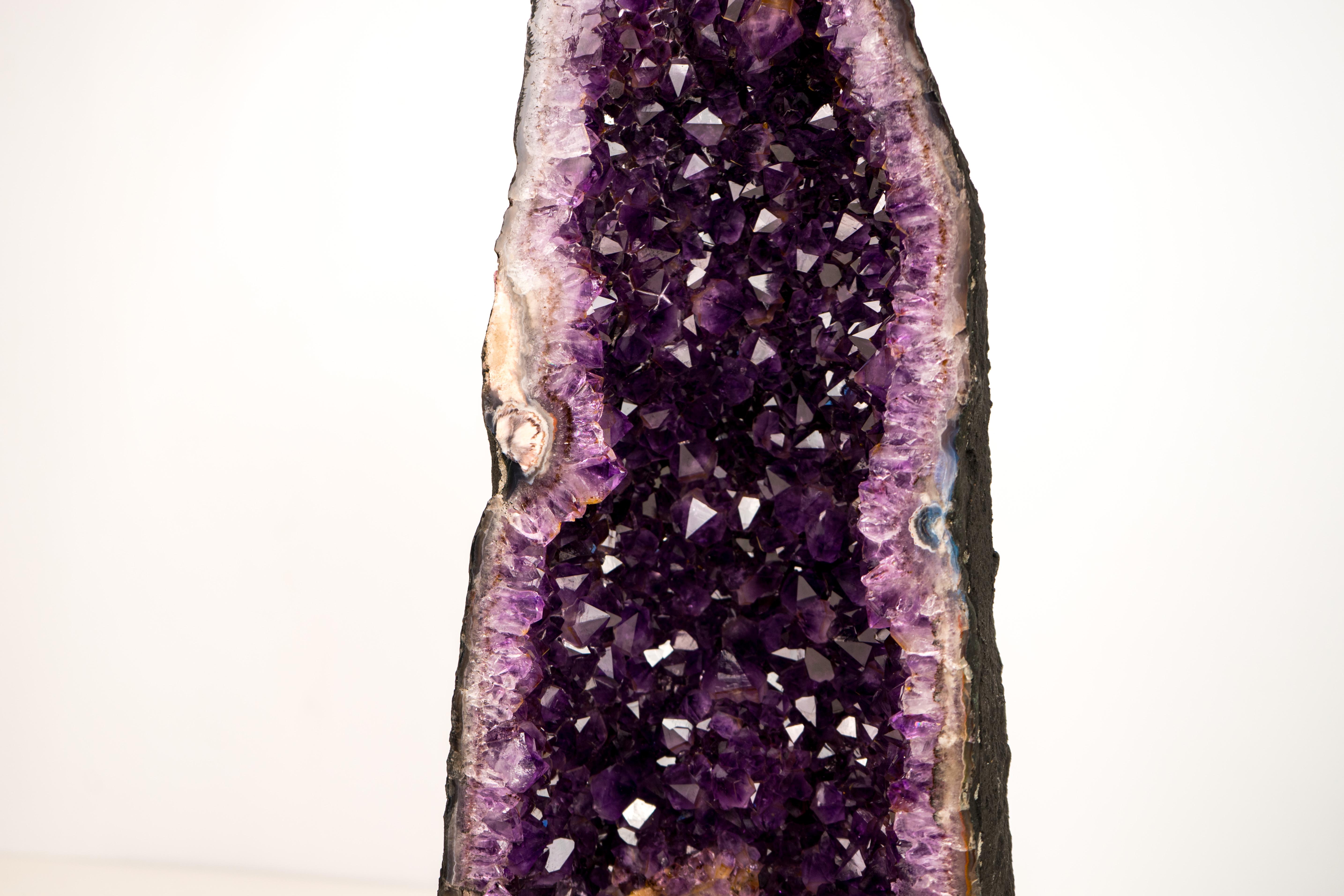 Contemporary Gorgeous Amethyst Geode Cathedral For Sale