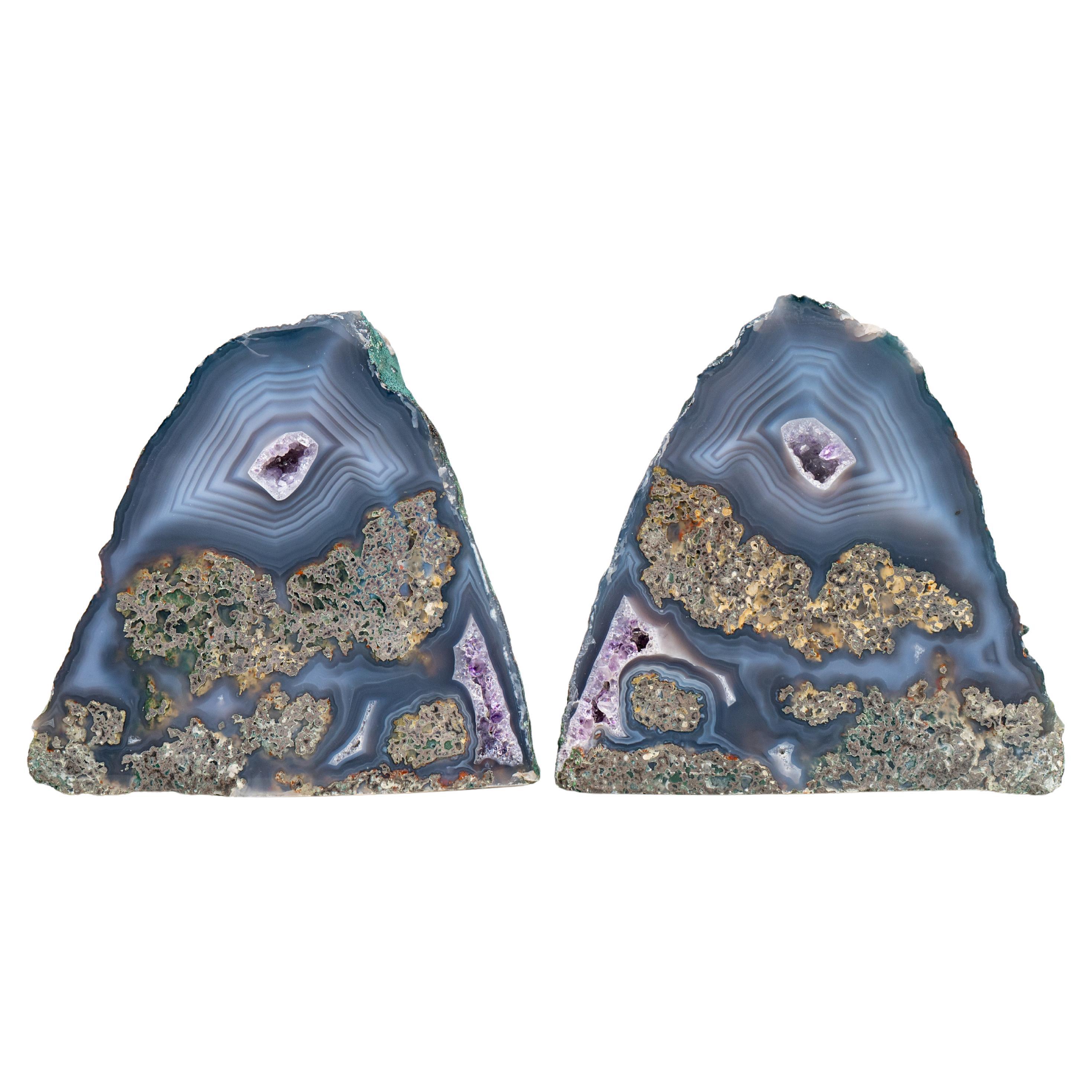 Rare Blue Lace Agate Geode