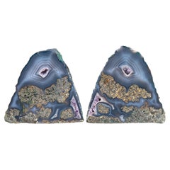 Rare Blue Lace Agate Geode