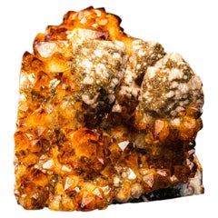 Collector-Grade Madeira Citrine Cluster