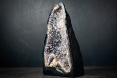 Rare Agate Geode with Snowball Botryoidal Quartz & Sparkling Druzy