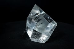 Scultura in quarzo trasparente a forma libera proveniente da Diamantina