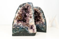 Rare Pair of Agate Geodes