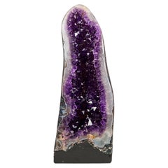 AAA-Grade Royal Purple Amethyst Cathedral Geode
