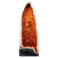 AAA-Grade Citrine Cathedral Geode